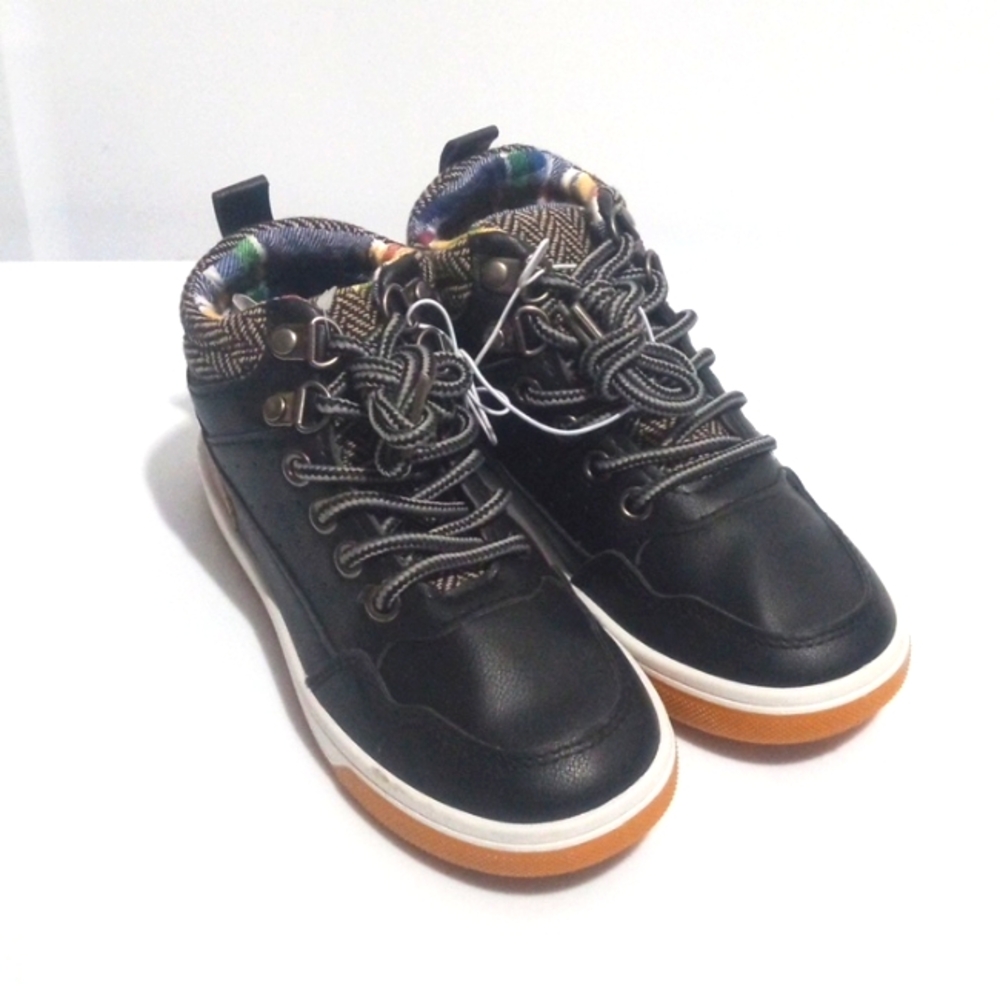 US SPORT BOYS HIGH-TOP BOOTS Sneakers With Cushioned Ankle Support SIZE 12 NWT